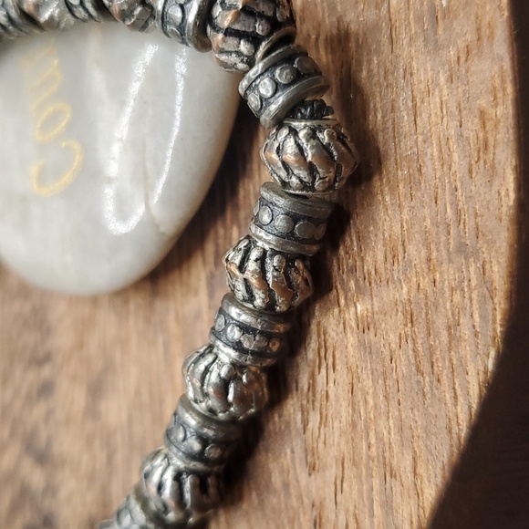 Sterling‎ over brass victorian sconce bracelet B2925 - Picture 2 of 2